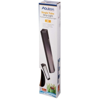 Aqueon Fluorescent Strip Light Black - 30\