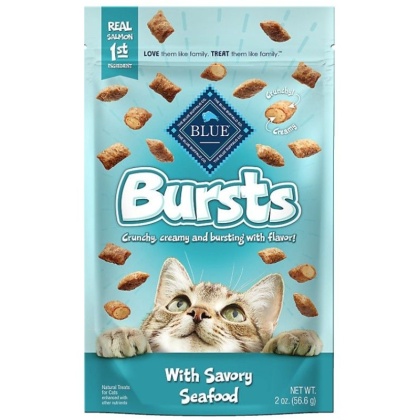 Blue Buffalo Bursts Cat Treats Savory Seafood - 2 oz