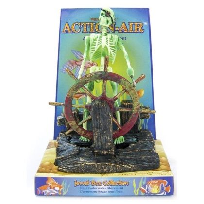 Penn Plax Action Aerating Skeleton & Wheel - 5\